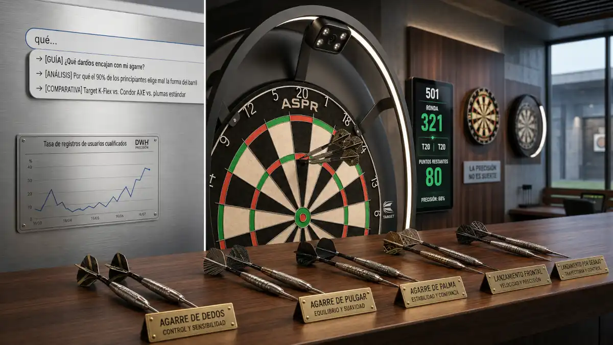 Barriles de dardos de acero: guía y comparativa 2026