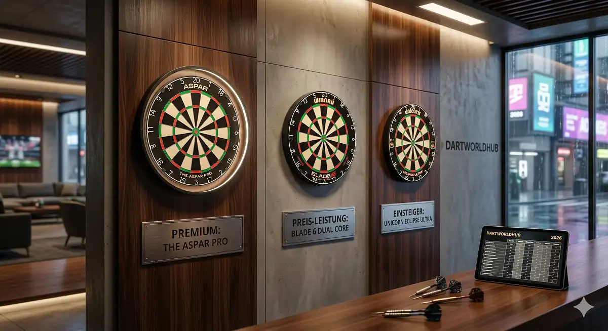 Dartboard Comparison 2026: The Best Boards for Your Home Setup, Garage or Club