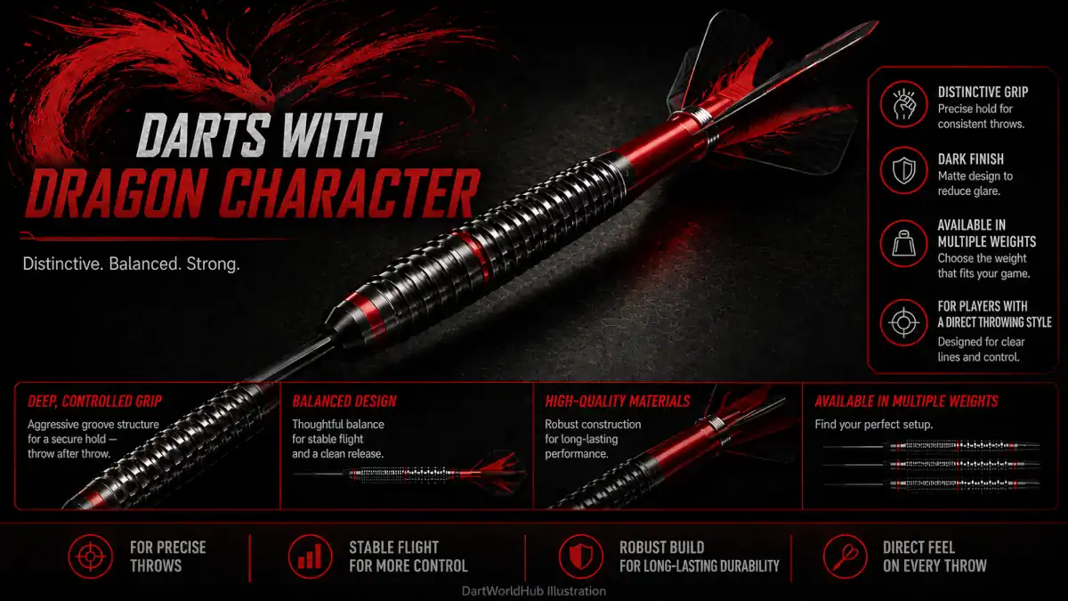 DartWorldHub Red Dragon darts pro check with different player barrels